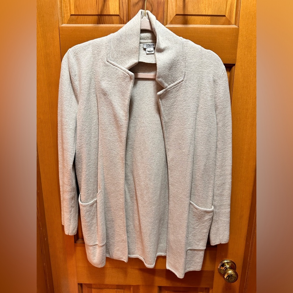 Jcrew knit blazer